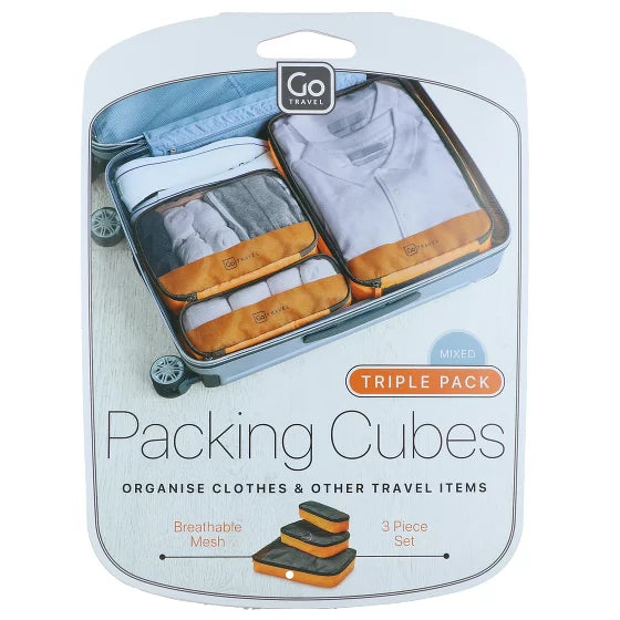 Go Travel Cubo da Viaggio Packing Cube Set 3PCS