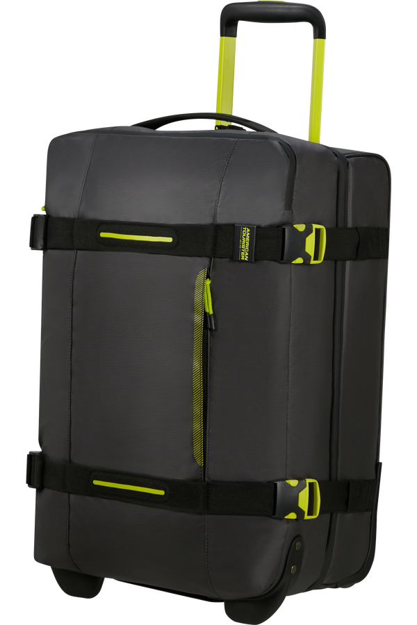 American Tourister Urban Track Borsone Trolley Coated Black/Lime 150027-A185