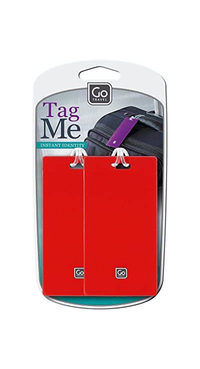 Go Travel Tag Me Targhetta Bagaglio Luggage Tag Set 2PCS - Valigeria Marini