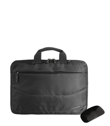 Tucano Idea Bundle (BU-BIDEA1314-WM) Borsa slim per Laptop 13"/14" con Mouse Wireless Omaggio - Valigeria Marini